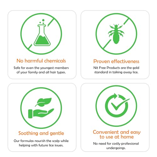 Nit Free 100% Dimethicone Oil for Lice, All Hair Types, 8oz 8 Count (Pack of 1)