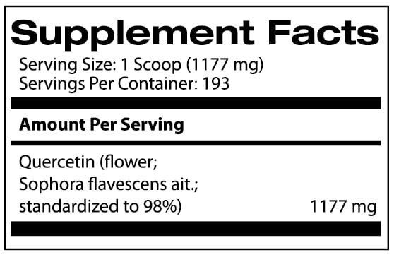 Samsara Herbs Quercetin - 98%+ Pure Extract Powder (8oz/226g) 8 Ounce (Pack of 1)