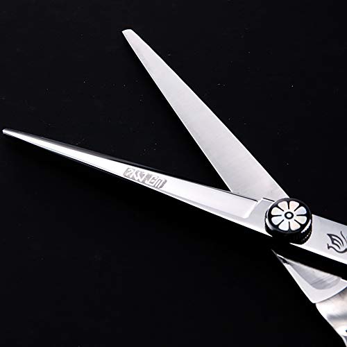 Fenice Professional Hair Cutting Thinning Shear- 8 in 1 Hairdressing Scissors Set - Barber Hair Cutting Scissors/Shears（5.5 inch） 5.5''