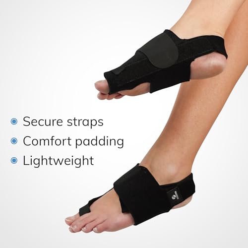 Fittest Pro Bunion Corrector (2pcs), Orthopedic Bunion Splint, Big Toe Separator Pain Relief, Non-Surgical Hallux Valgus Correction, Hammer Toe Straightener, Day Night Support