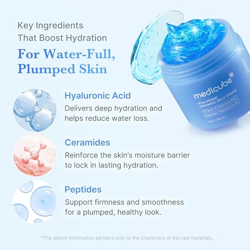 medicube Viral Jelly Cream Duo - Hyaluronic Acid and Collagen Jelly Cream