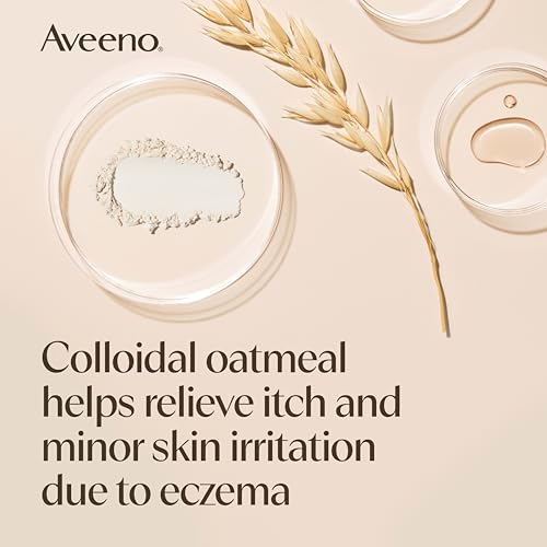 Aveeno Eczema Therapy Daily Moisturizing Body Cream for Sensitive Skin, Soothing Eczema Cream for Itchy & Dry Skin Relief, Colloidal Oatmeal & Ceramide, Steroid- & Fragrance-Free, 7.3 Oz 11 Ounce (Pack of 1)