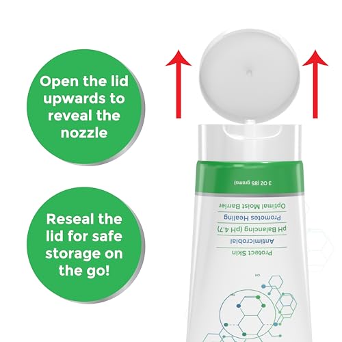 Antiseptic Scar & Wound Care Hydrogel - Repair, Protect Skin and Promote Faster Healing - pH Balanced Pain Relief Wound Gel for Burns and Dry Skin