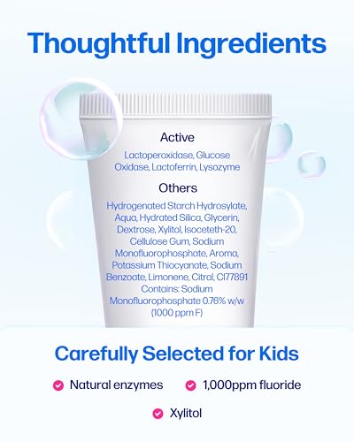 Oral7 Kids Fluoride Anticavity Toothpaste with Free-Toothbrushes