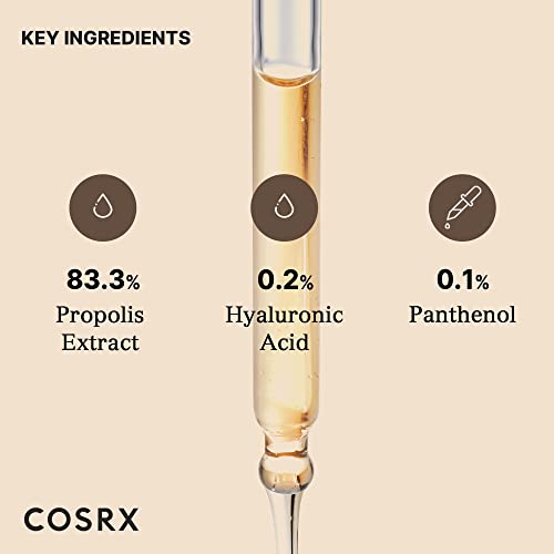 COSRX 73% Propolis Light Ampoule for Sensitive Skin, Fine Lines, 1.01fl.oz