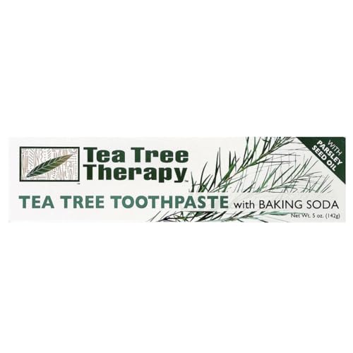 Tea Tree Therapy Tea Tree Tpste,Bak Soda, 5 oz 6 pk