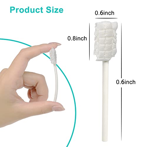 Baby Tongue Cleaner,Disposable Baby Mouth Cleaner, Soft Gauze Toohthbrush Newborn Oral Cleaning Stick Dental Care for 0-36 Month(200) 200