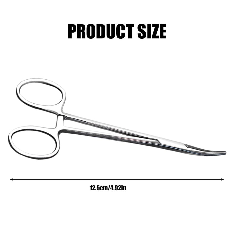 MWUMRCM Dog Ear Plucking Pliers, 1 Piece Non-Slip Clamp Nurse, Artery Clamp Fishing, Ear Cleaner Dog, Dog Hair Removal Ear for Removing Lice Pet Ear Canals - BeesActive Australia