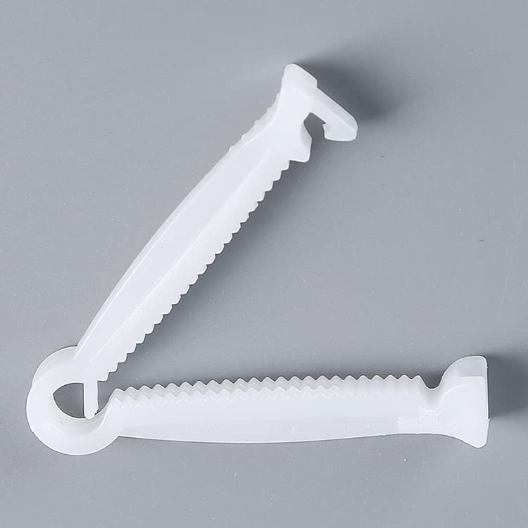 40pcs Disposable Umbilical Cord Clamp Birth Hemostatic Materials,Pig Umbilical Cord Clamp for Animals Puppy Kittens Cow Livestock Sheep,Home Birth Supplies kit, White, 1.77 Inch, 1.0 Count - BeesActive Australia