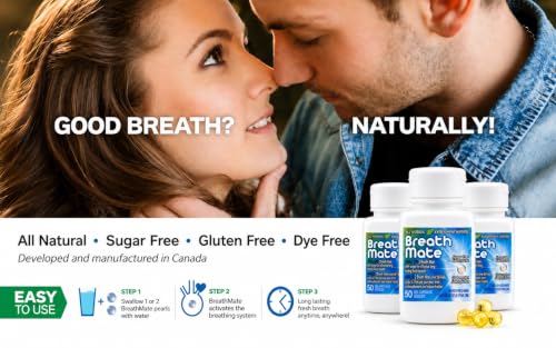 Bad Breath Treatment Capsules, 150 Count | Internal Freshener