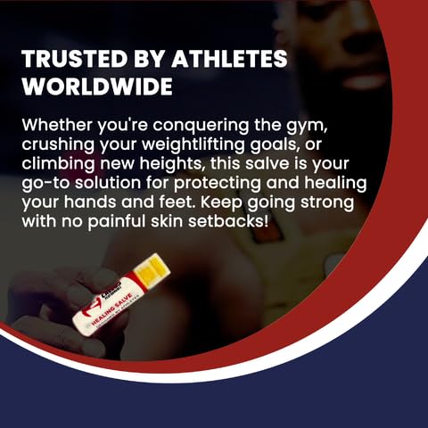 Jumbo Healing Salve | Helps Heal and Moistutrize calllus on Hands - Perfect for: Gymnastics, Weight-Lifting, Cross Training, Gym, Rock Climbers | Moisturize Skin Properly | Mint - BeesActive Australia