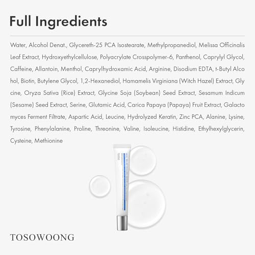 TOSOWOONG Real Relief Rolling Serum for Scalp Care & Soothing, Cooling