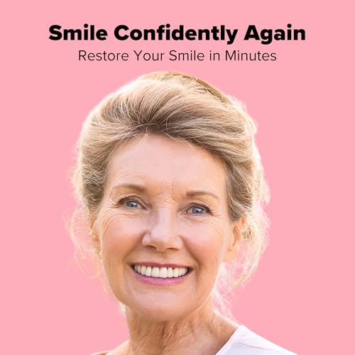 Dentemp Repair Kit - Repair-It Advanced Formula Denture Repair Kit - Repairs Broken Dentures, Mends Cracks and Replace Loose Teeth - 1 Pack (4 Count) - (Packaging May Vary) 1 Pack (4 Repairs)
