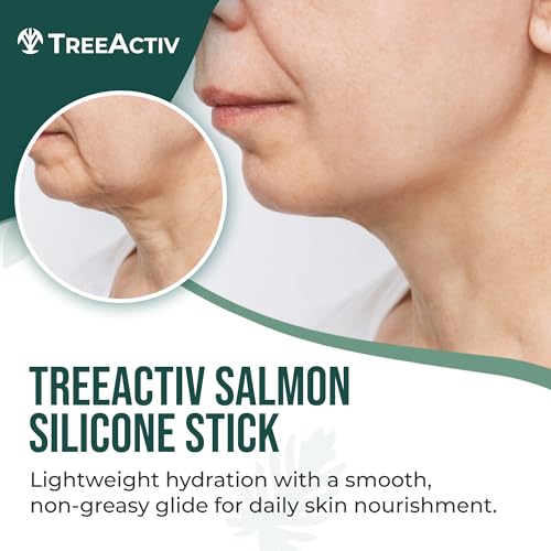 Silicone Scar Stick Lightweight Silicone Balm with Salmon PDRN, Hyaluronic Acid & Algae Extract Easy-to-Use Scar Care Stick for Smoother Looking Skin, 0.5 oz 0.5 Ounce (Pack of 1)