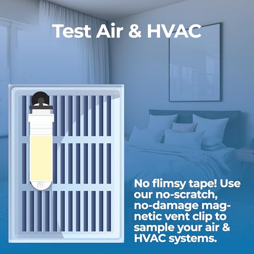 Indoor Air Quality Test Kit by Detekt (USA) for Mold/Bacteria - Home/HVAC 6