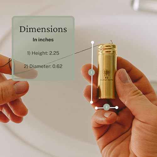 Refillable Gold Container and Dental Floss Picks Bundle!