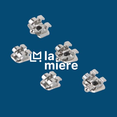 200PCS Orthodontic Metal Brackets Standard Roth 0.022 Slot Bondable 3-4-5 Hook 10PK 200