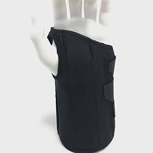 OTC Wrist Splint, Adult Support Brace, X-Large, 8 Inch (Left Hand) (Pack of 2)