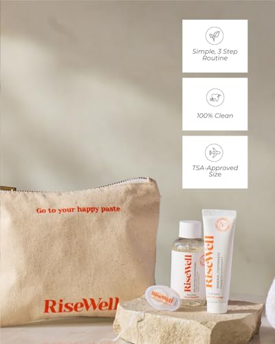 Travel Dental Kits for Adults, 4-Piece TSA Approved Hygiene Essentials