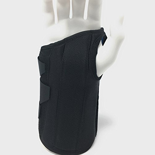 OTC Wrist Splint, Adult Support Brace, X-Large, 8 Inch (Left Hand) (Pack of 2)