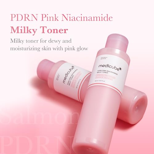 medicube PDRN Toner Salmon DNA Milky Toner Salmon PDRN Milky 5.07 Fl Oz (Pack of 1)