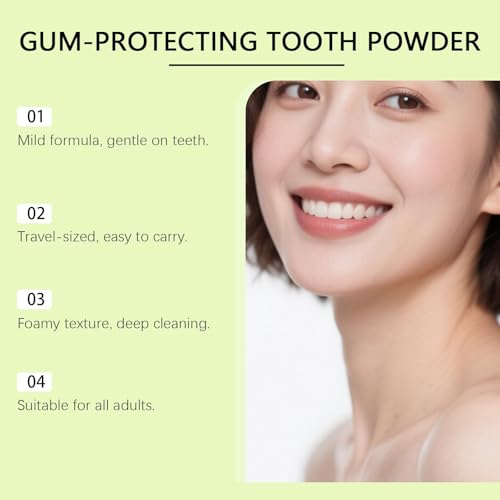 Collagen Toothpaste Powder for Gum Protection & Teeth Strengthening – Mineral-Infused Formula with Hydroxyapatite for Daily Gumline Support & Oral Care – Morning & Night Routine - 120g(2) 2