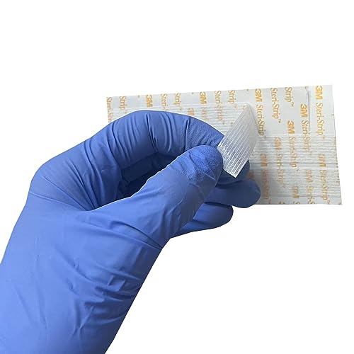 Rescue Essesntials - 3M Steri-Strip Reinforced Skin Closures (1/2 in x 4 in) - 12 Count (2 Packages of 6)