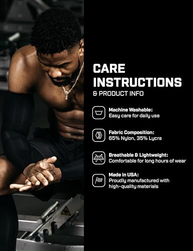 DFND Unisex Active Ax Compression Calf Sleeve (2 Pack) – Black – X-Large