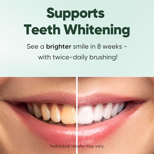 MySmile Fluoride Free Nano Hydroxyapatite Toothpaste for Sensitive Teeth, Strengthens Enamel, 4.2oz with Rechargeable Sonic Electric Toothbrush - 48000VPM, 5 Modes, 6 Brush Heads for Adults
