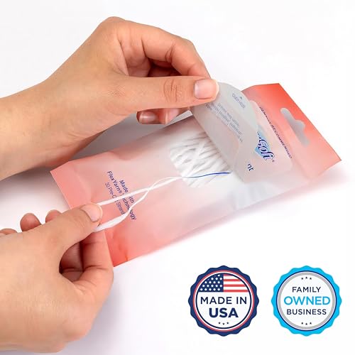 Dental Floss for Bridges and Dental Implants, 5 Packs - Floss Threaders for Bridges and Implants with Extra-Thick Proxy Brush for Optimal Oral Hygiene - Bridge and Implant Cleaners by ProxySoft 1 Count (Pack of 150)