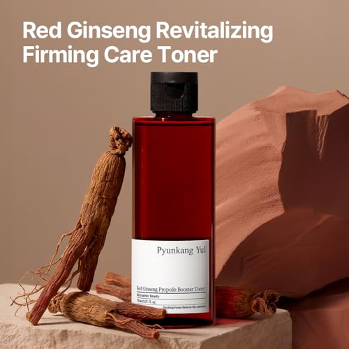 Pyunkang Yul PKY Red Ginseng Propolis Booster Toner for Skin Conditioning & Absorption Prep, Concentrated Botanical Formula, Korean Skincare (3.7 Fl. oz)