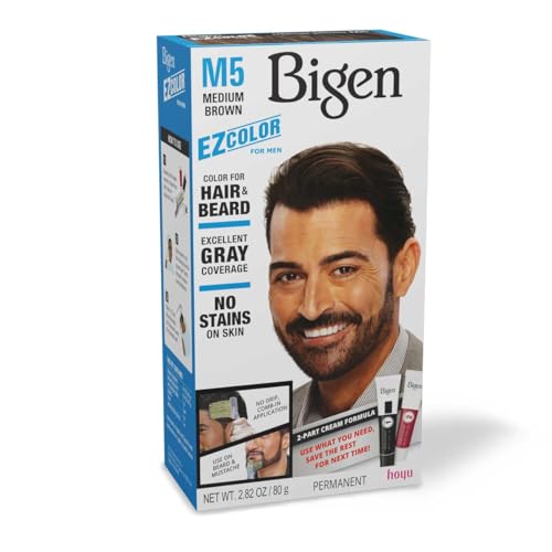 M5 Bigen EZ Color for Men Medium Brown - 3 Pack M5 Medium Brown