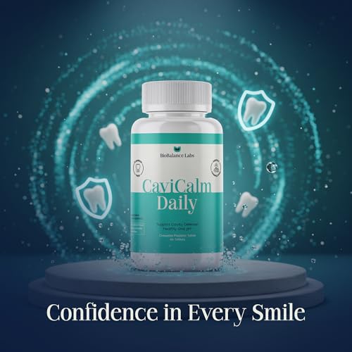 Cavity Protection Chewable Tablets for Healthy Teeth & Gums, 60 Count