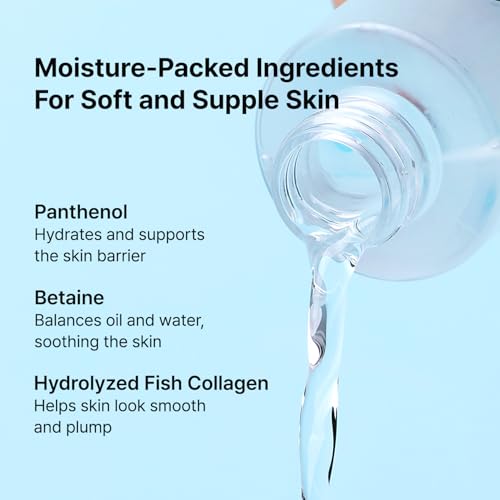 TIAM Vita B5 Toner, Deep Hydrating Toner Korean, Low pH Toner for Dry Sensitive Skin 6.1 fl oz Toner for Combination Skin, b5 Vitamin, Alcohol Free, Fragrance Free, Korean Skin Care