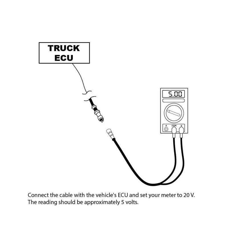 ABS Diagnostic Multimeter Cable Adapter for Heavy Duty Semi Trucks and Semi Trailers (1) 1