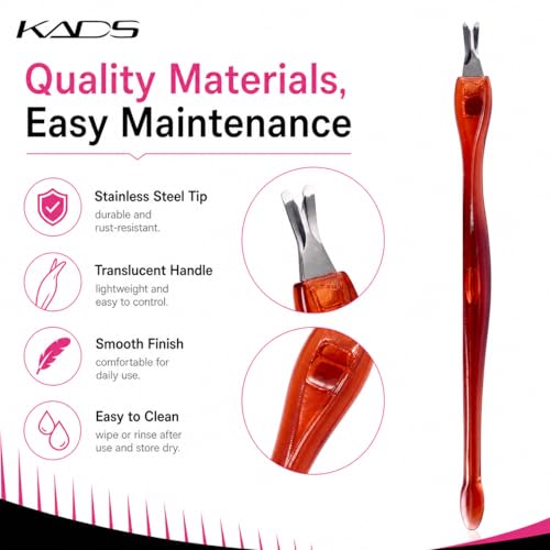 KADS 5Pcs Professional Cuticle Trimmer Cuticle Pusher Cuticle Knife Remover Dead Skin Practical Nail Art Tools
