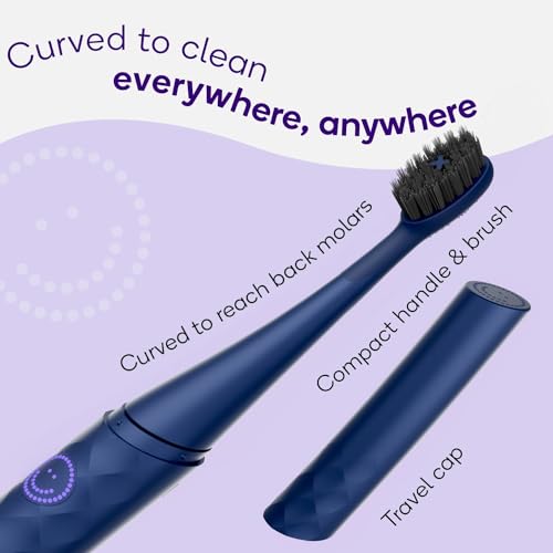 Burst Curve Sonic Electric Toothbrush for Adults (Cobalt Blue) Cobalt Blue