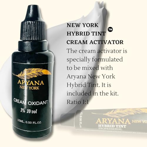 ARYANA NEW YORK Hybrid Color Professional Kit, Dark Brown