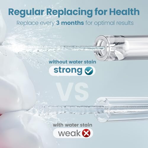 Onlyone Water Dental Flosser Teeth Pick& Water Dental Flosser Tip Replacement Heads