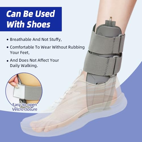 Aircast Ankle Brace,Stirrup Ankle Splint for Sprained Ankle