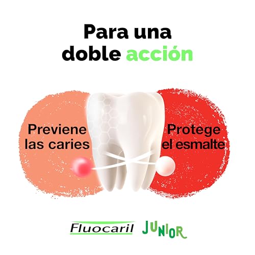 Fluocaril - Pasta de Dientes Junior 6-12 Años Frutos Rojos 2x75ml