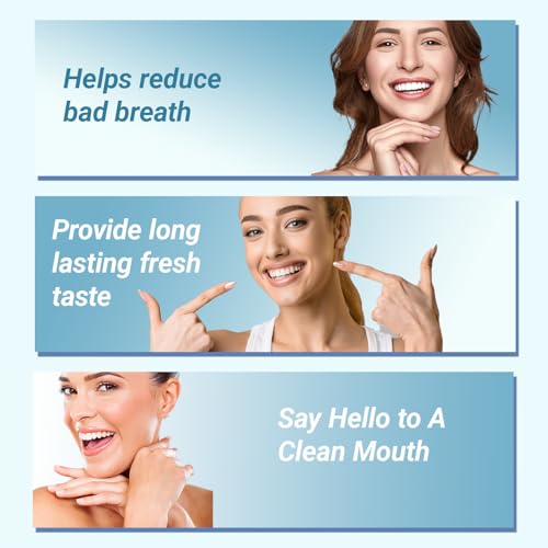 Tongue Cleaning Kit, Bad Breath Odor Eliminator, Halitosis Defense, MildGel Oral Cleaner&Gel Kit