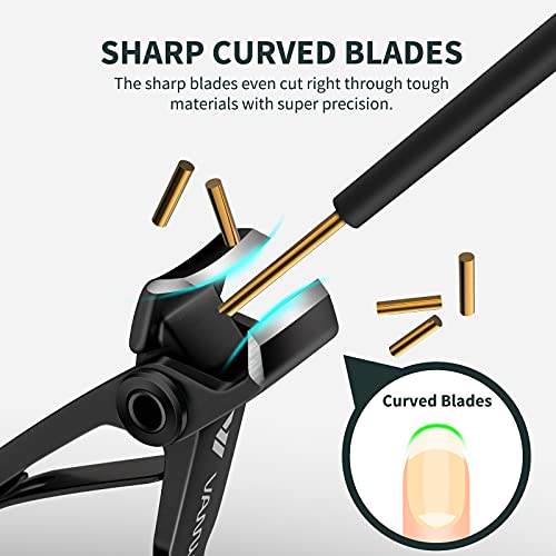Toenail Clippers for Seniors Thick Toenails, Nail Clippers with Catcher for Men