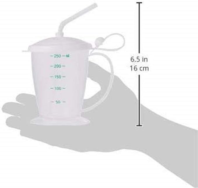 Komori Resin 8-4235-01 Cup, Stable, Stable, Cup with Straw, White, 10.1 fl oz (300 ml), Made in Japan -  Australia