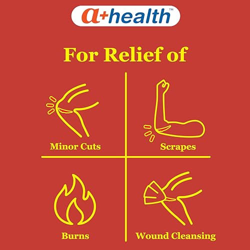 A+Health Povidone Iodine 10% First Aid Antiseptic Topical Solution 8 Fl oz 8 Fl Oz (Pack of 1)