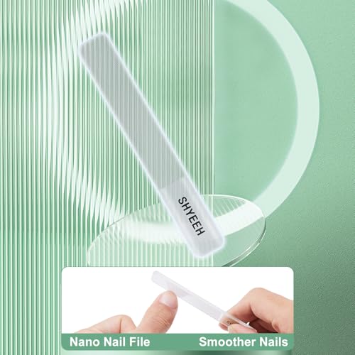 Manicure Set, 10 pcs High-Carbon Steel Nail Clippers Set, Portable Mini Manicure and Pedicure Kit, Travel Grooming Nail Kit with Leather Bag for Men and Women Green