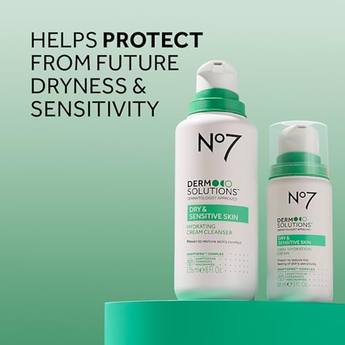 No7 Derm Solutions Hydrating Facial Cleanser, 16 Fl Oz 16 Ounce (Pack of 1)