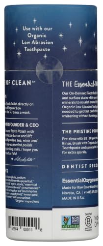 ESSENTIAL OXYGEN Organic Mint Tooth Polish, 2oz