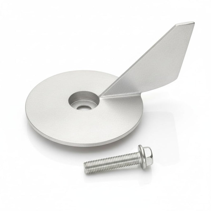 Zinc Trim Tab Anode 17264T2 for Mercury Mariner Force 30-75 HP Outboard Motor Replacement 17264C1 F17264C1 Anti-Corrosion Anode 30-75HP - BeesActive Australia