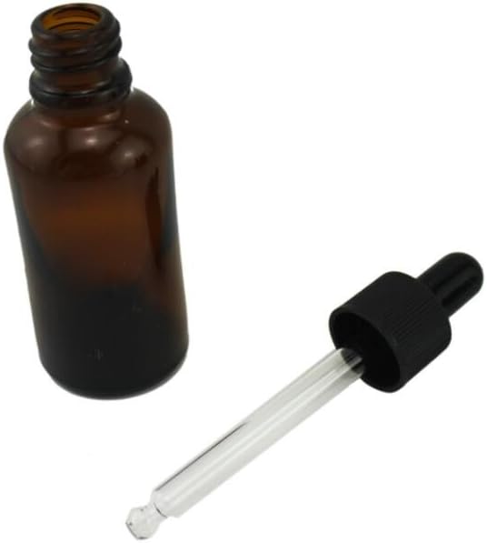 naissant Glass Eyedropper Blackout Jar 30ml Glass Aroma Oil Essential Oil Preservation (Brown) - BeesActive Australia